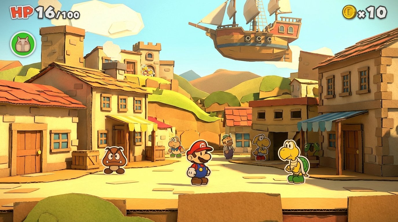 Paper Mario game screenshot
