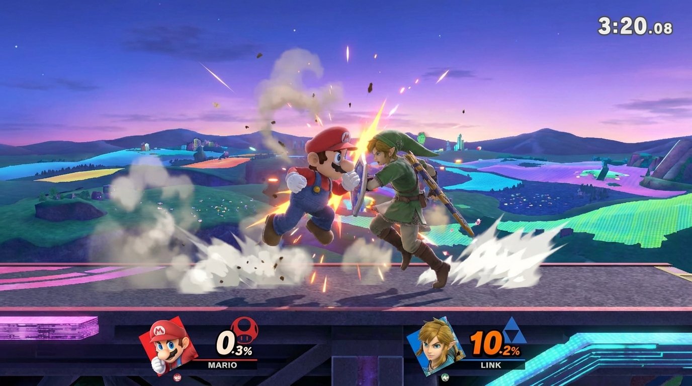 Super Smash Bros. game screenshot