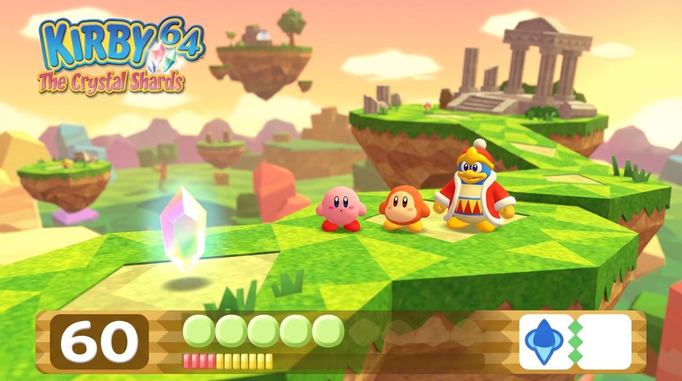 Kirby 64: The Crystal Shards game screenshot