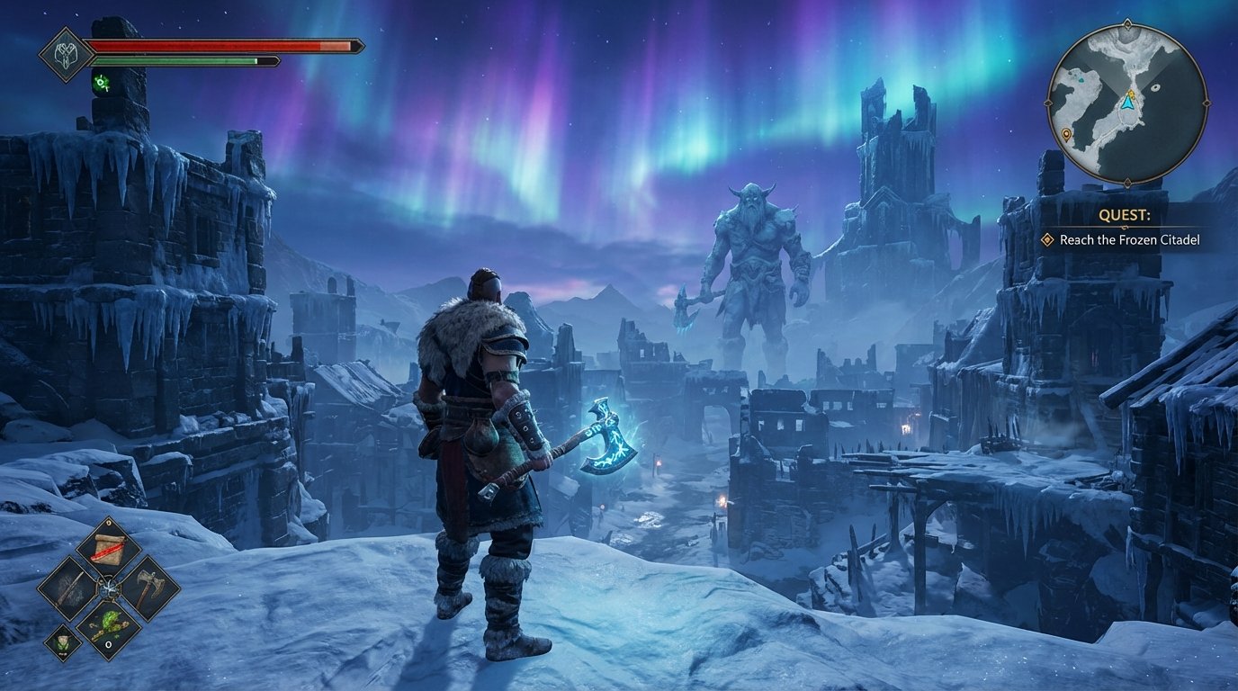 Frostborne game screenshot