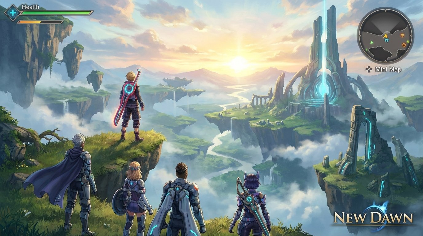Xenoblade Chronicles: New Dawn game screenshot