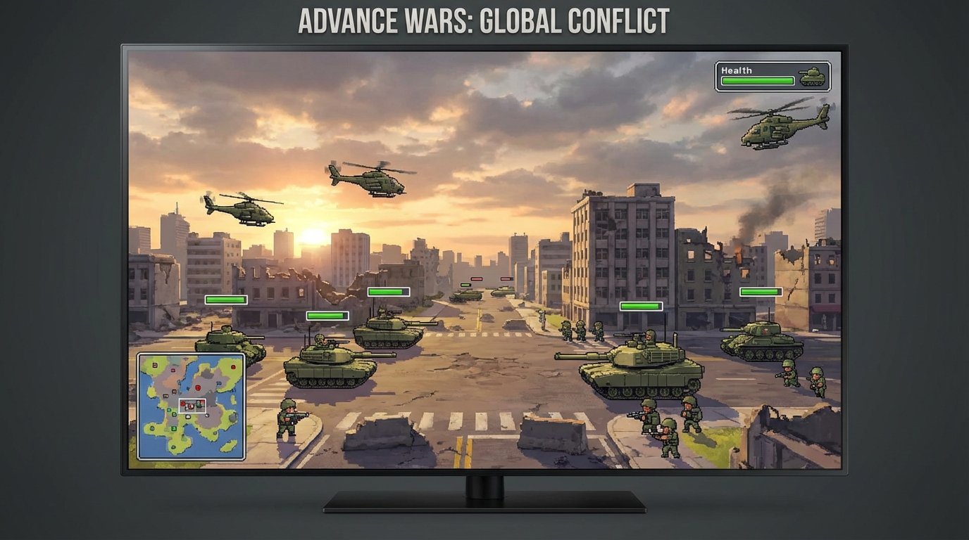 Advance Wars: Global Conflict game screenshot