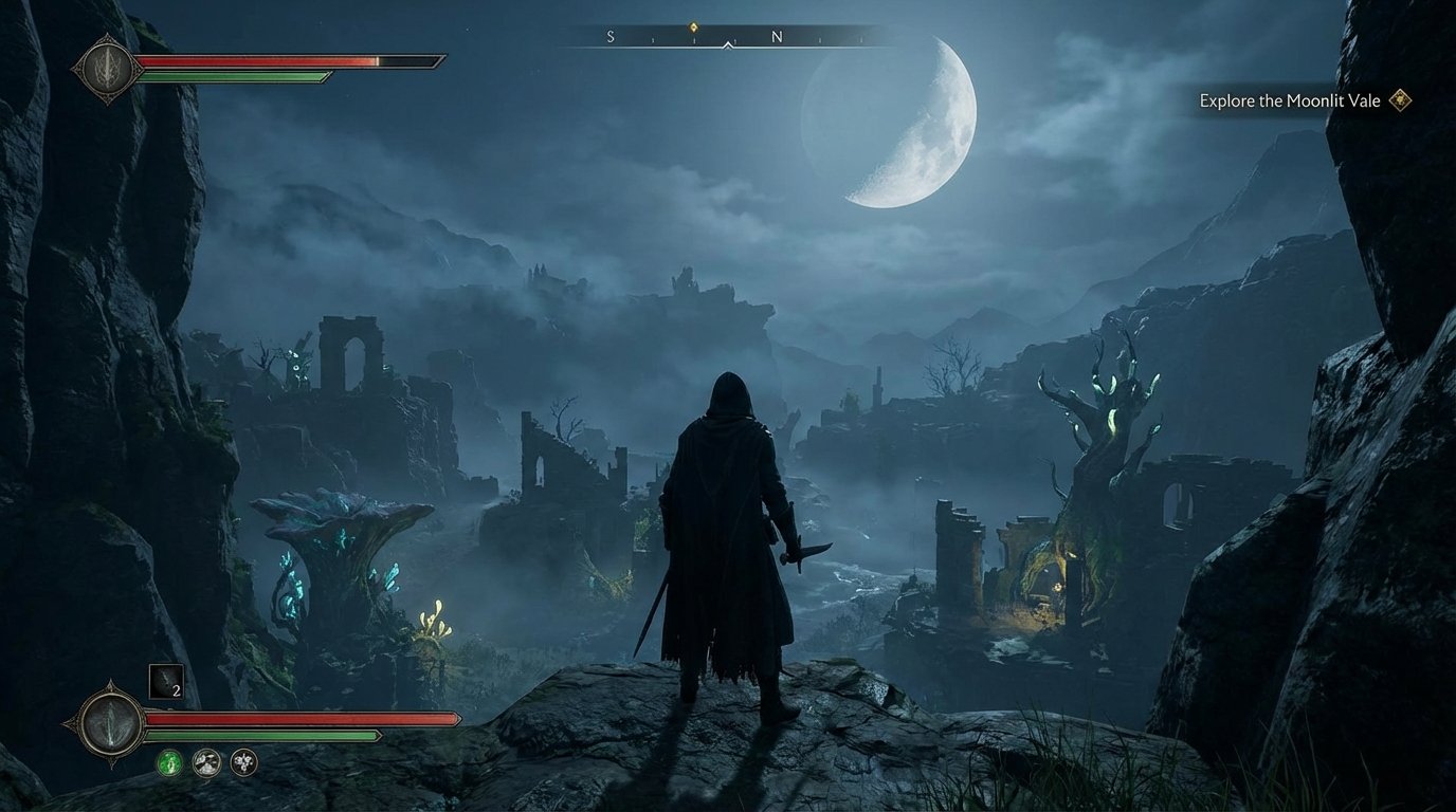 Moonlit Vale game screenshot