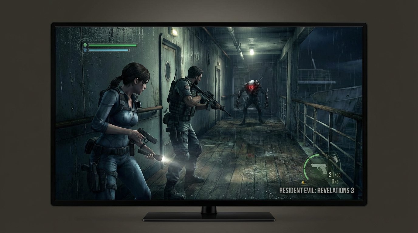 Resident Evil: Revelations 3 game screenshot