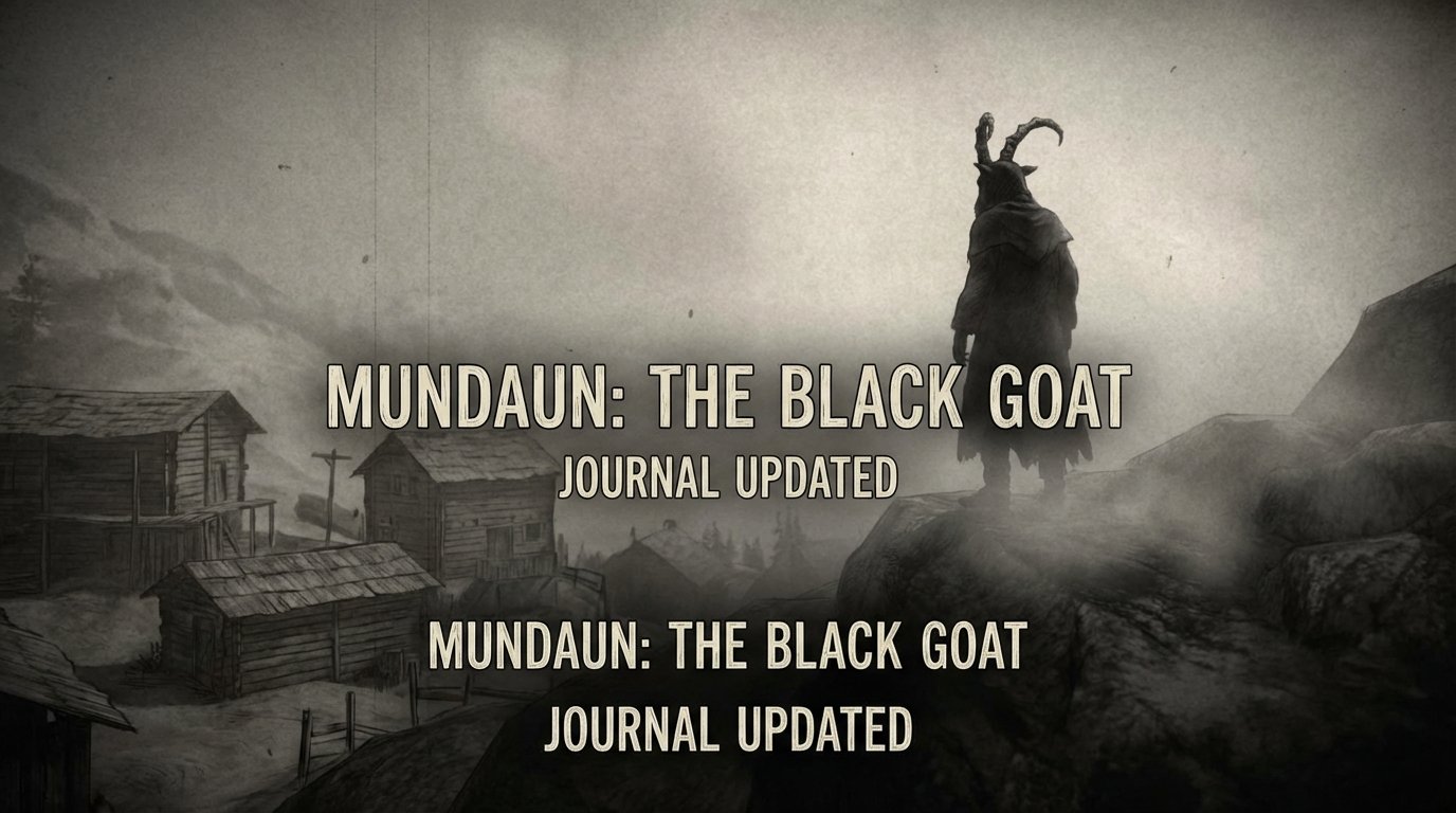 Mundaun: The Black Goat game screenshot