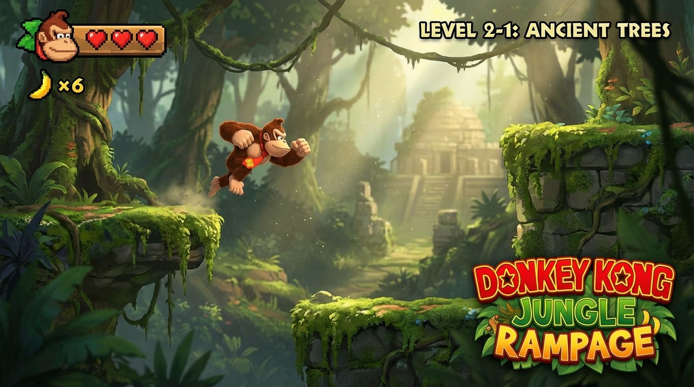 Donkey Kong: Jungle Rampage game screenshot