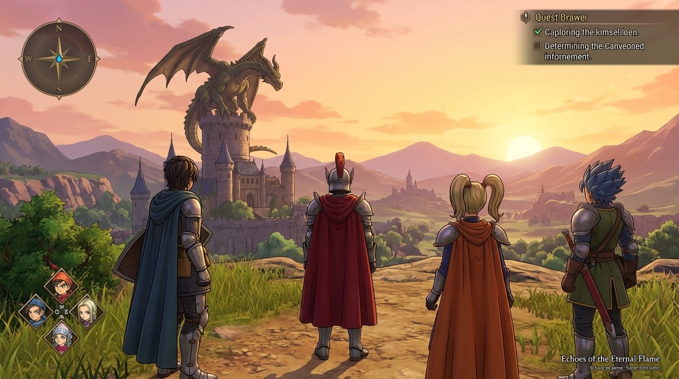 Dragon Quest XIII game screenshot