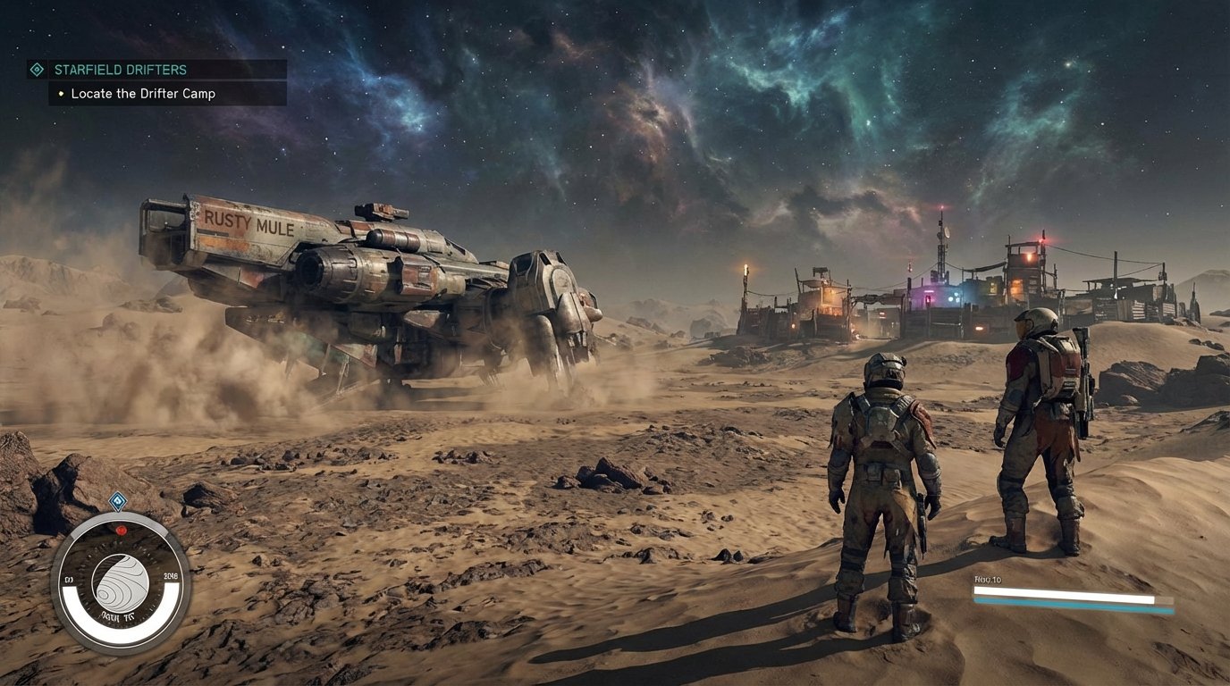 Starfield Drifters game screenshot