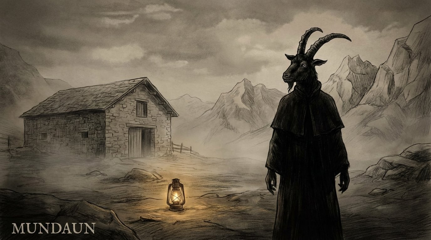 Mundaun: The Black Goat game screenshot