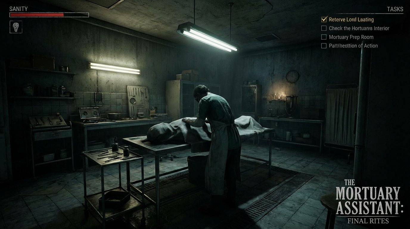 The Mortuary Assistant: Final Rites game screenshot