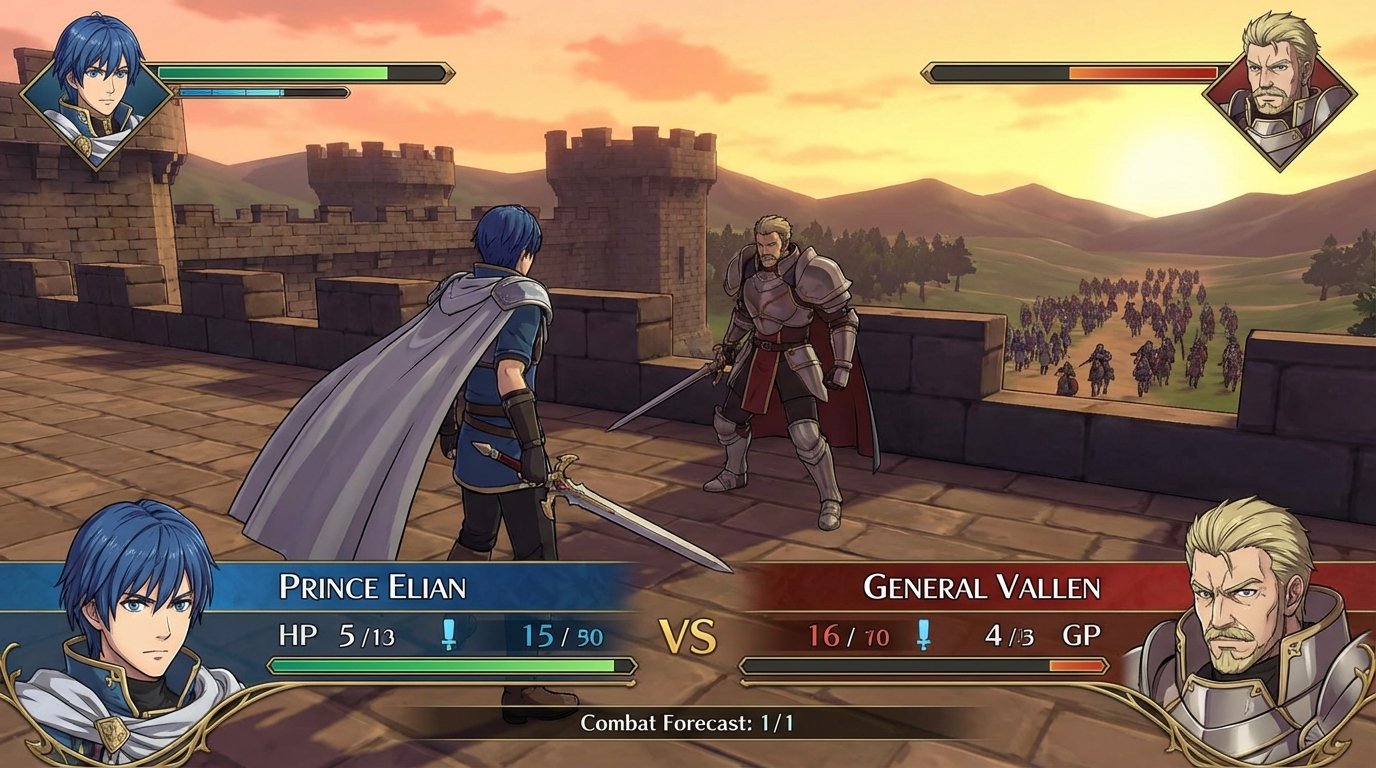Fire Emblem: Sovereign's Oath game screenshot