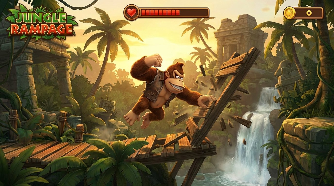 Donkey Kong: Jungle Rampage game screenshot