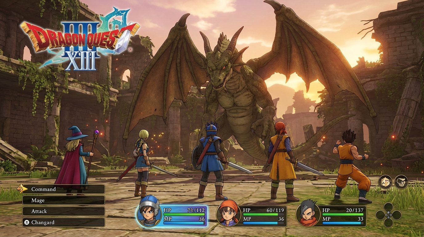 Dragon Quest XIII game screenshot