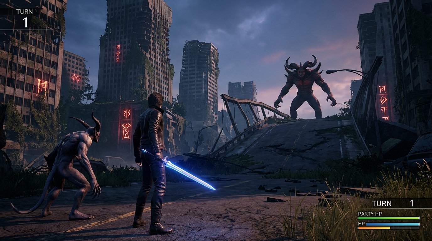 Shin Megami Tensei VI game screenshot
