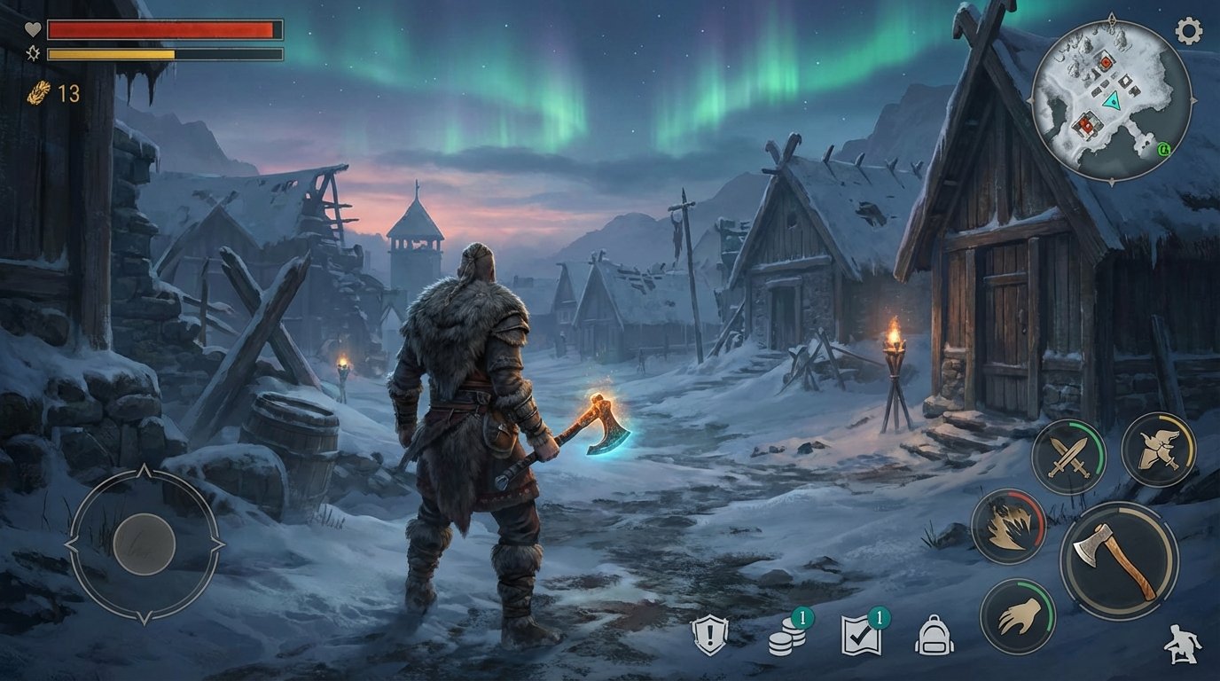 Frostborne game screenshot