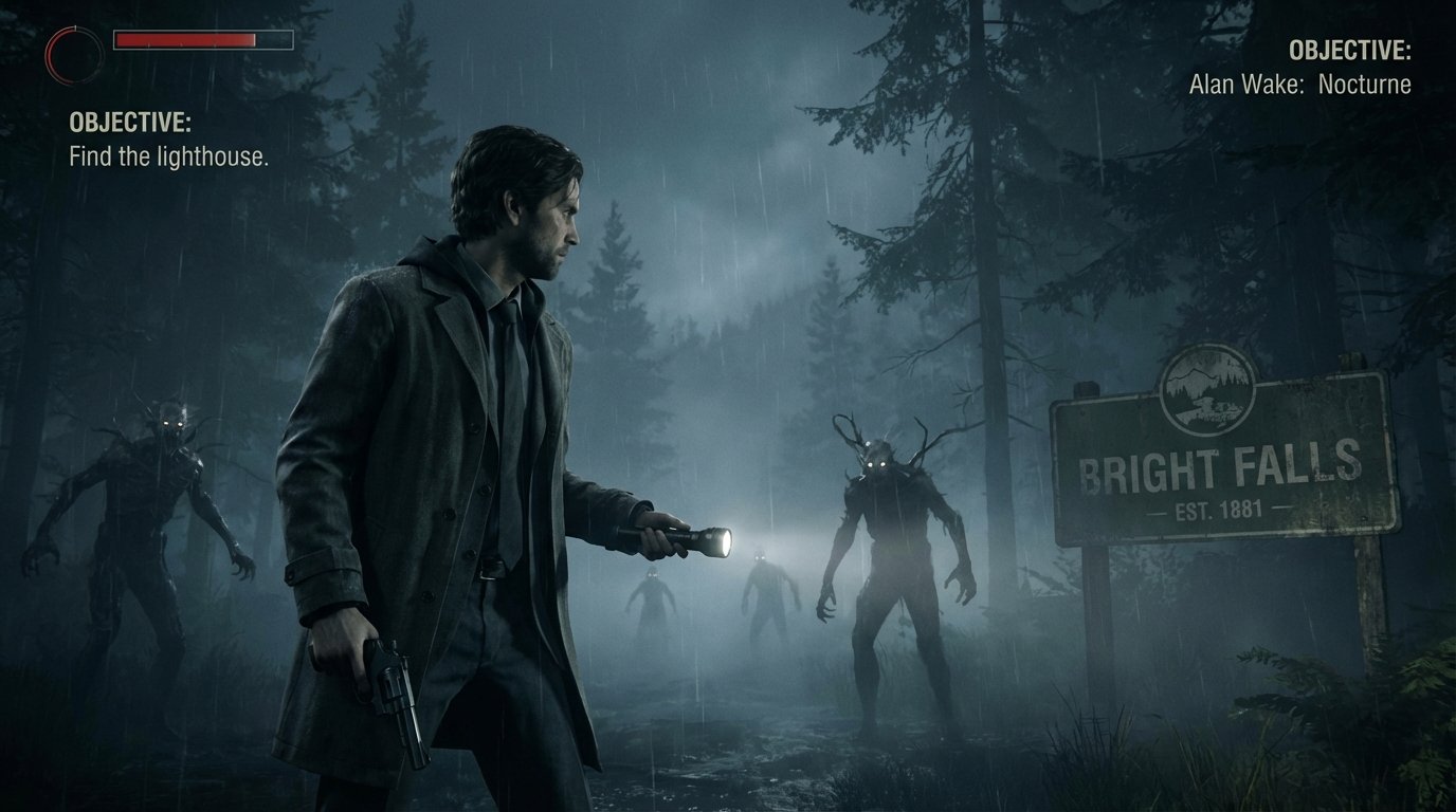Alan Wake: Nocturne game screenshot