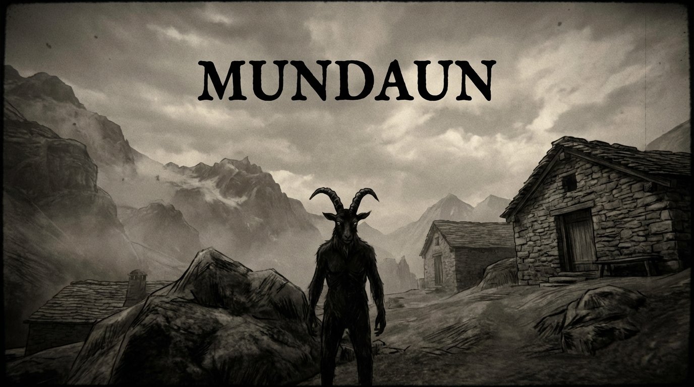 Mundaun: The Black Goat game screenshot
