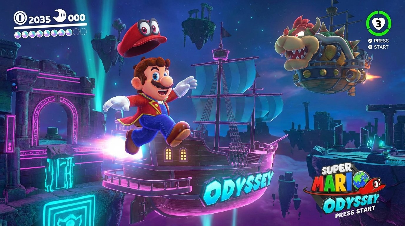 Super Mario Odyssey 2 game screenshot