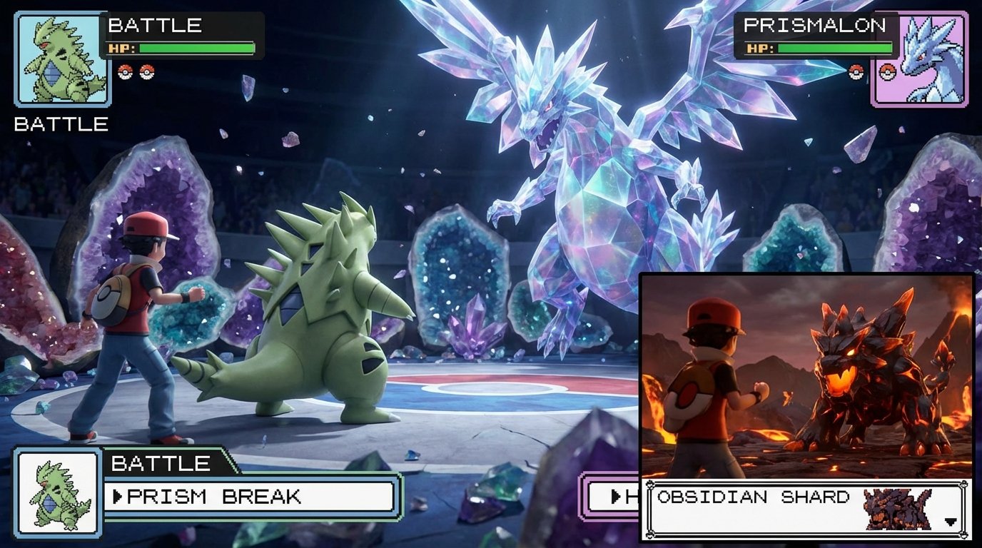 Pokémon Prism & Pokémon Obsidian game screenshot