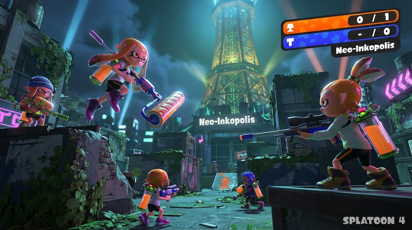 Splatoon 4 game screenshot