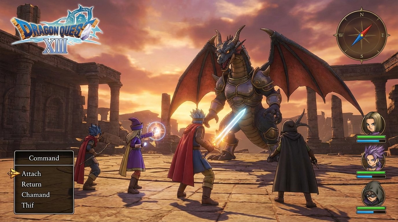 Dragon Quest XIII game screenshot