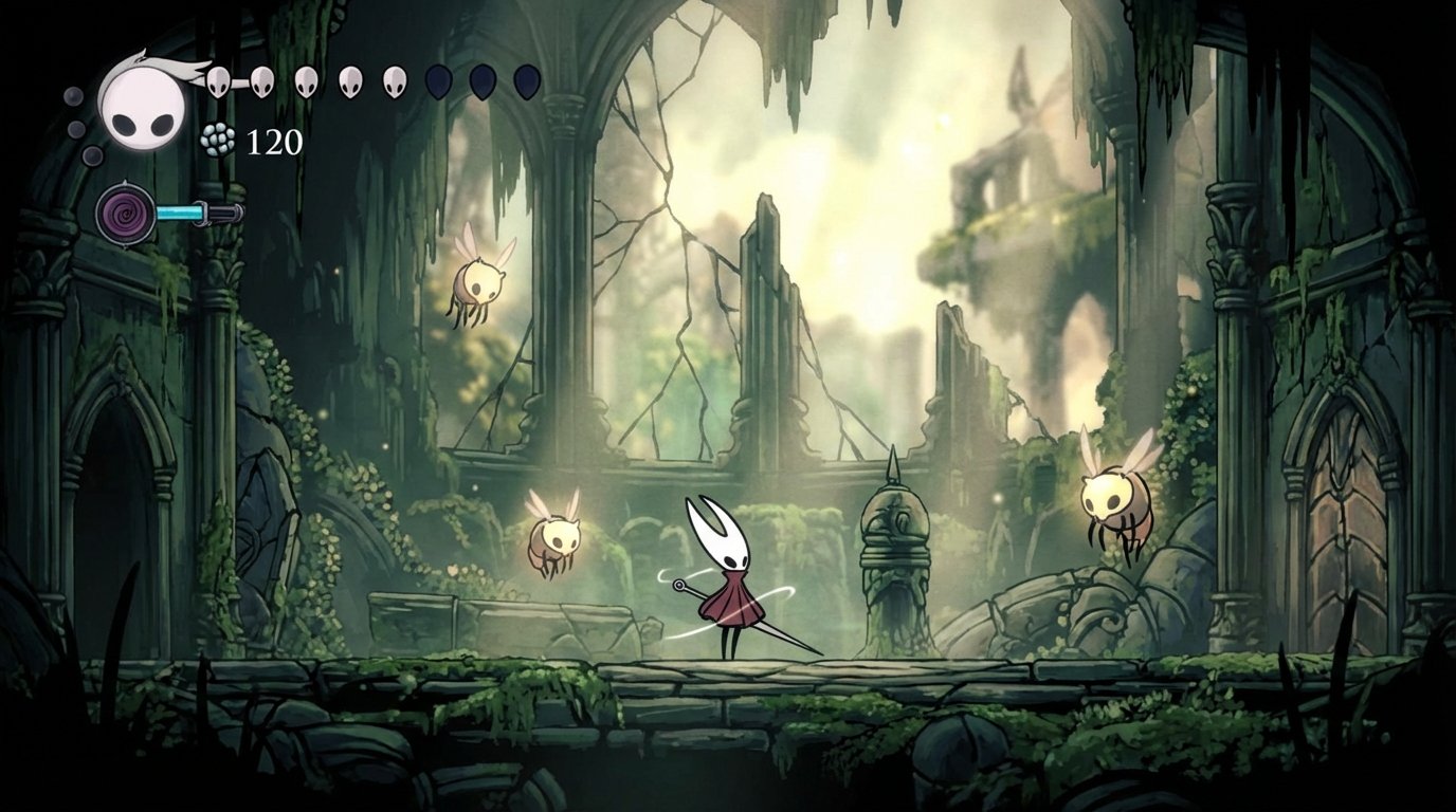 Hollow Knight: Silksong game screenshot