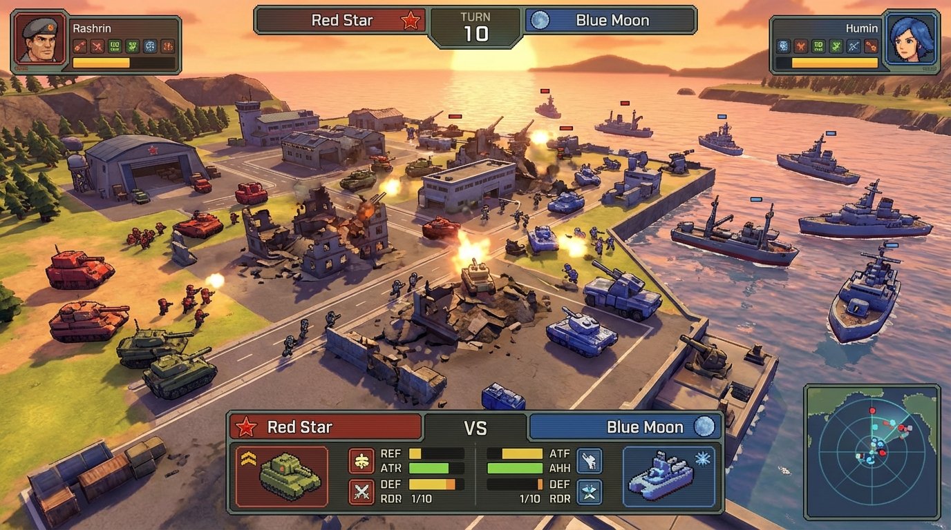 Advance Wars: Global Conflict game screenshot