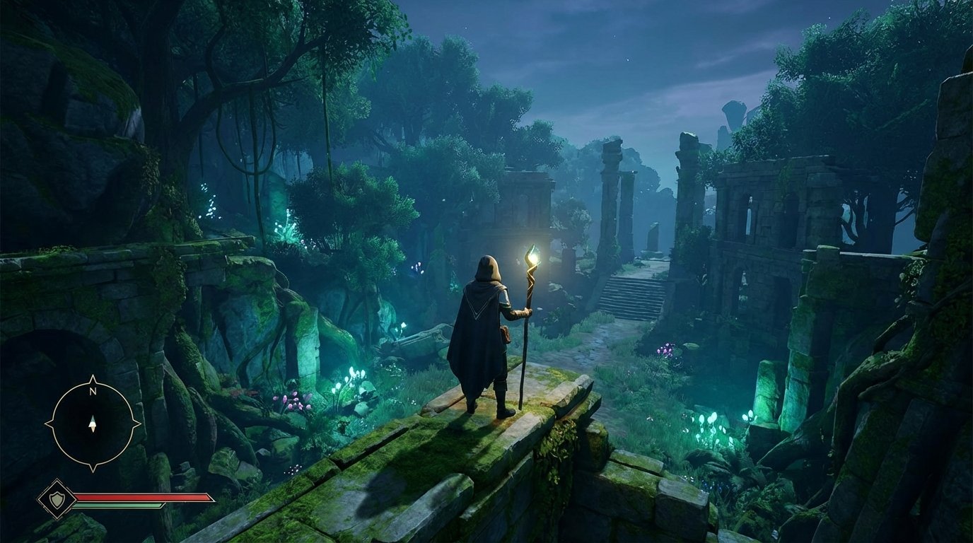 Lumenbound game screenshot