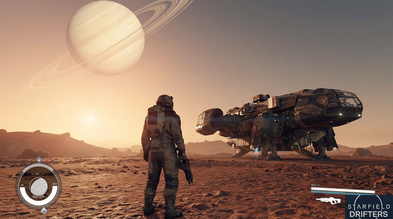 Starfield Drifters game screenshot