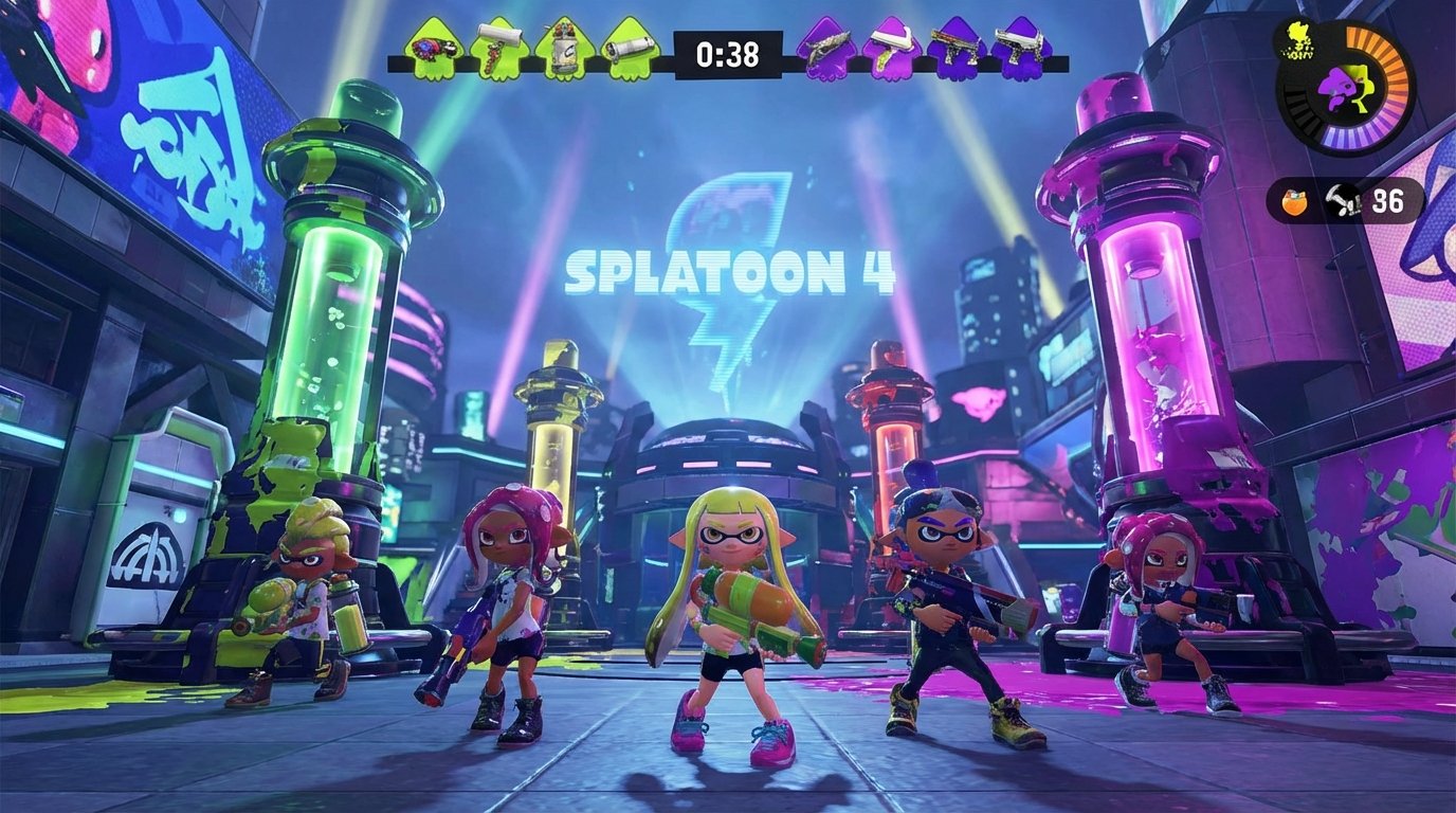 Splatoon 4 game screenshot
