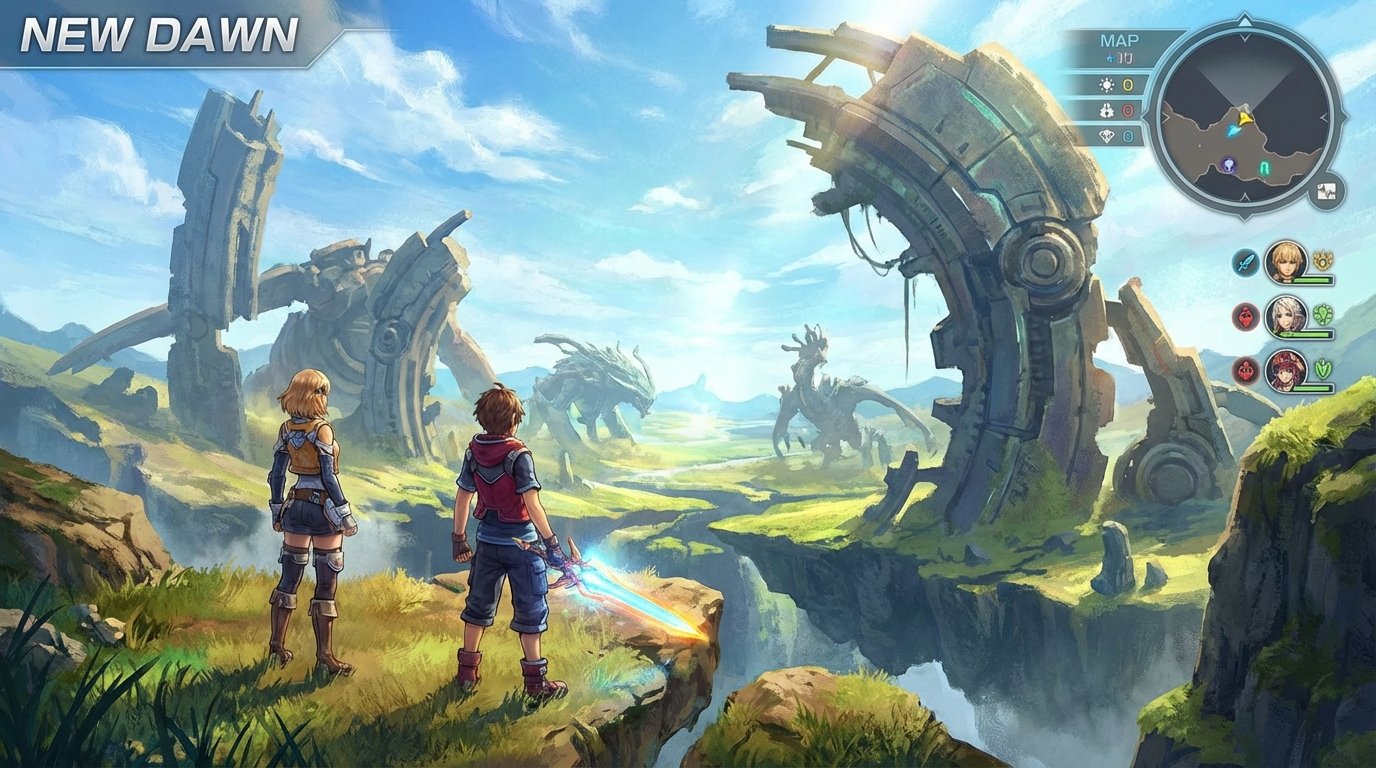 Xenoblade Chronicles: New Dawn game screenshot