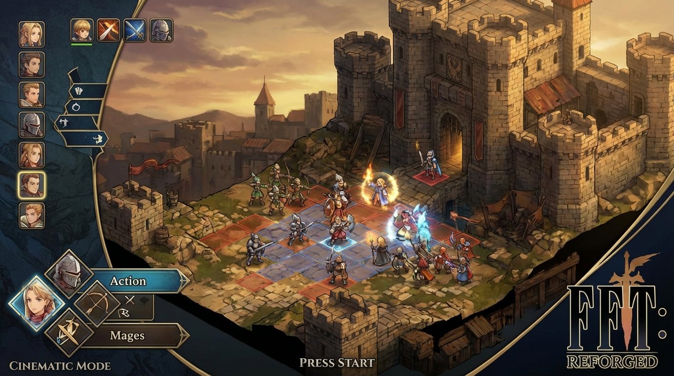 Final Fantasy Tactics: Reforged game screenshot