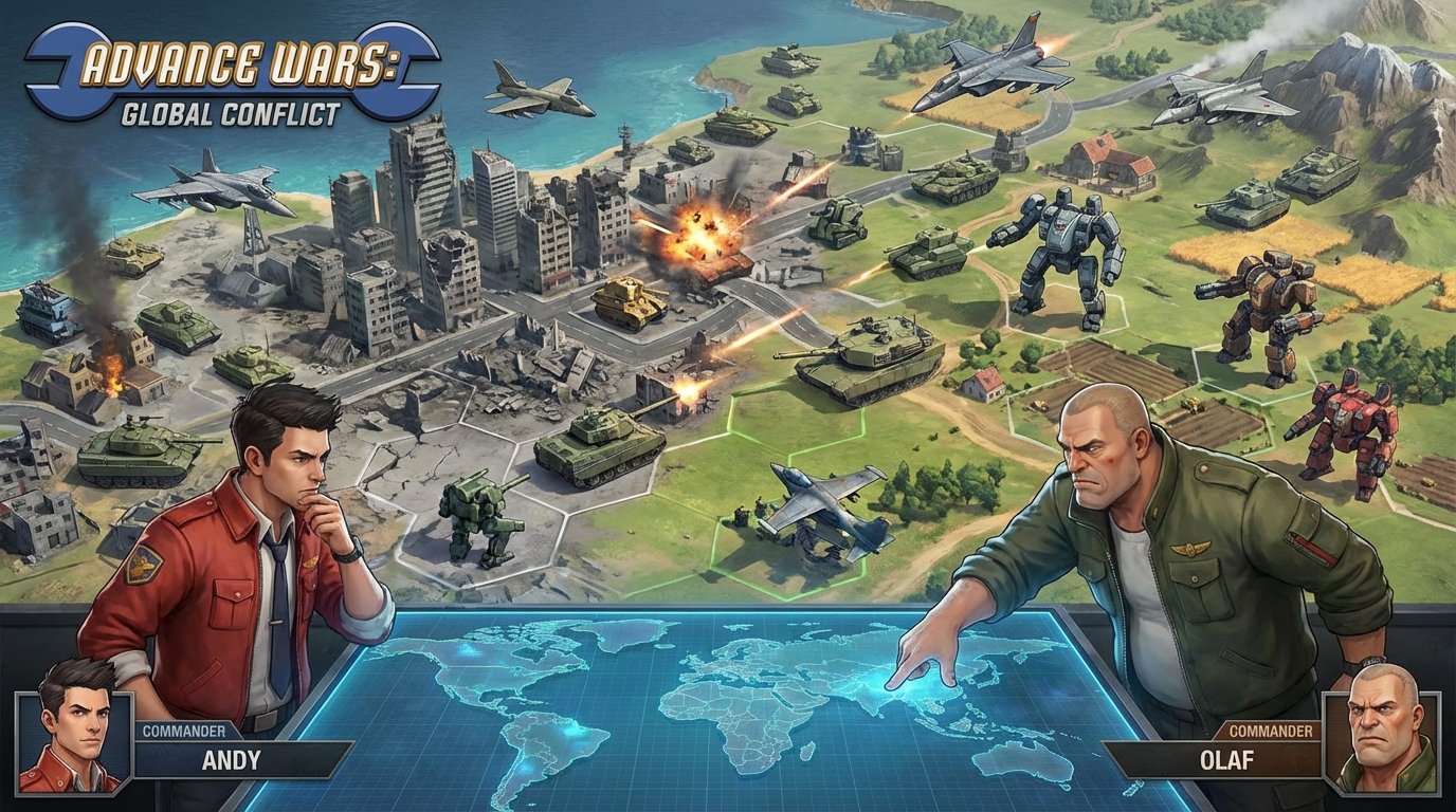 Advance Wars: Global Conflict game screenshot