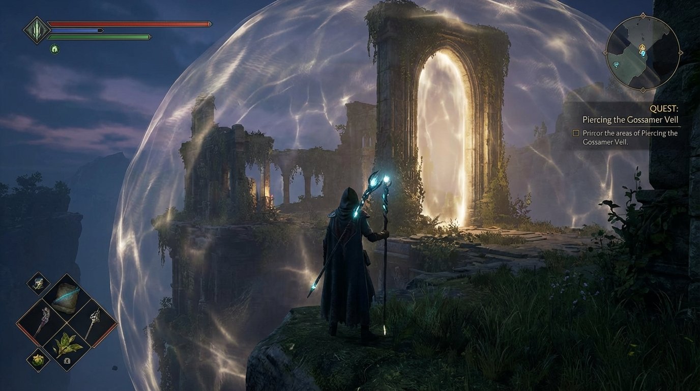 Gossamer Veil game screenshot