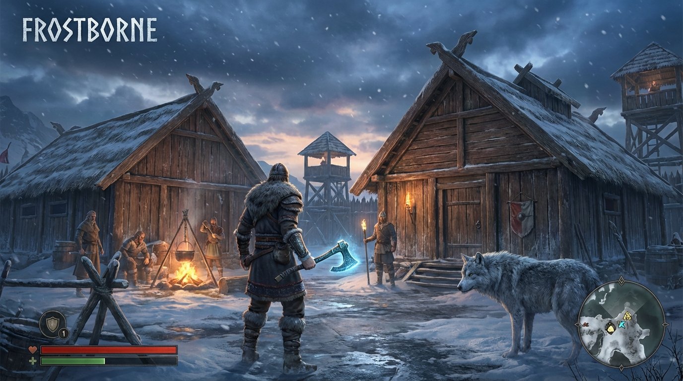 Frostborne game screenshot