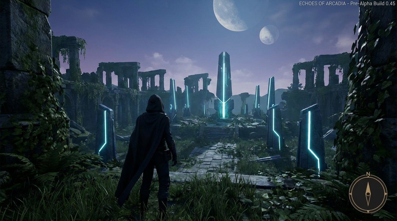Echoes of Arcadia game screenshot
