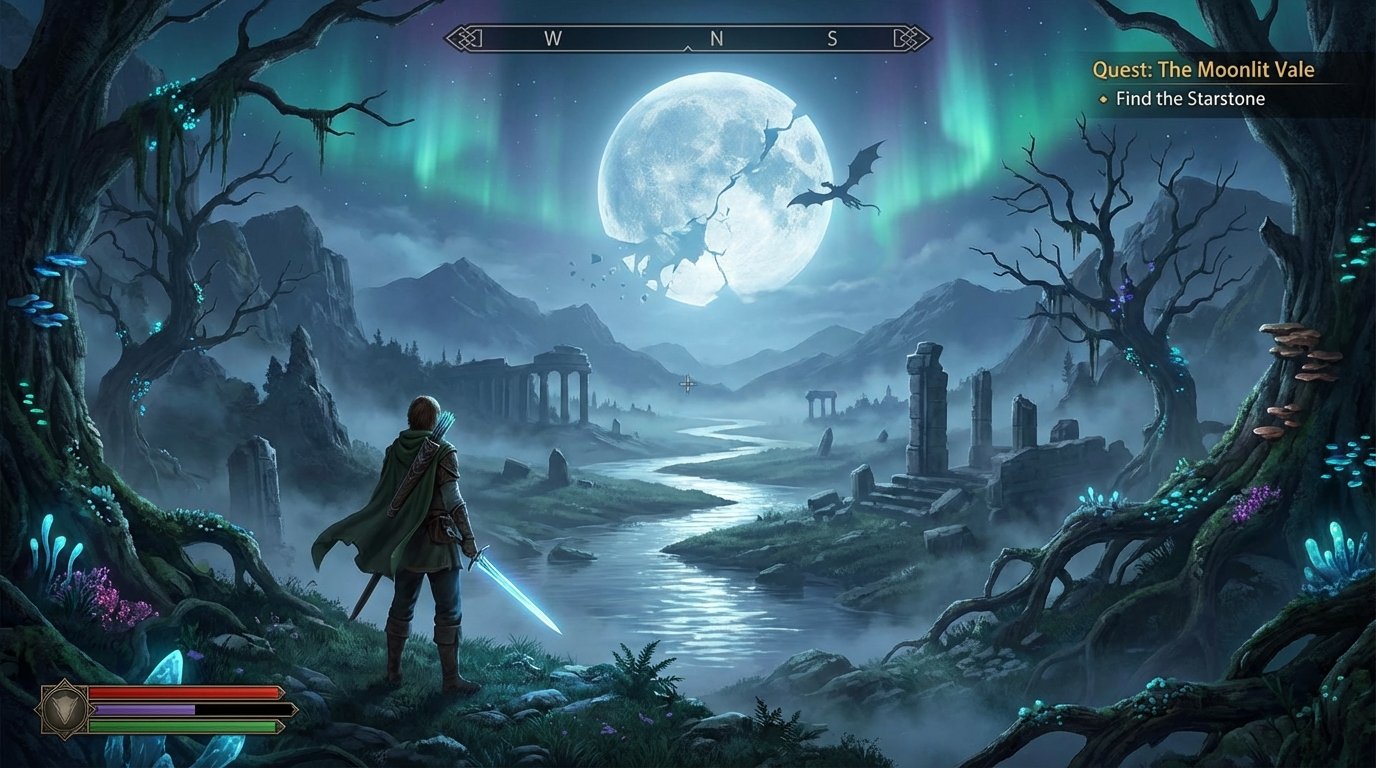 Moonlit Vale game screenshot
