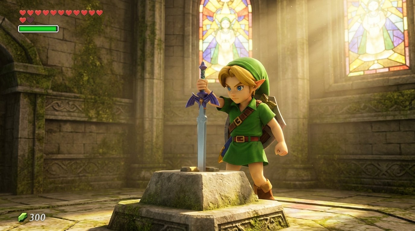 The Legend of Zelda: Ocarina of Time game screenshot