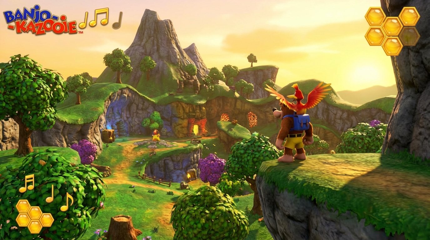 Banjo-Kazooie game screenshot