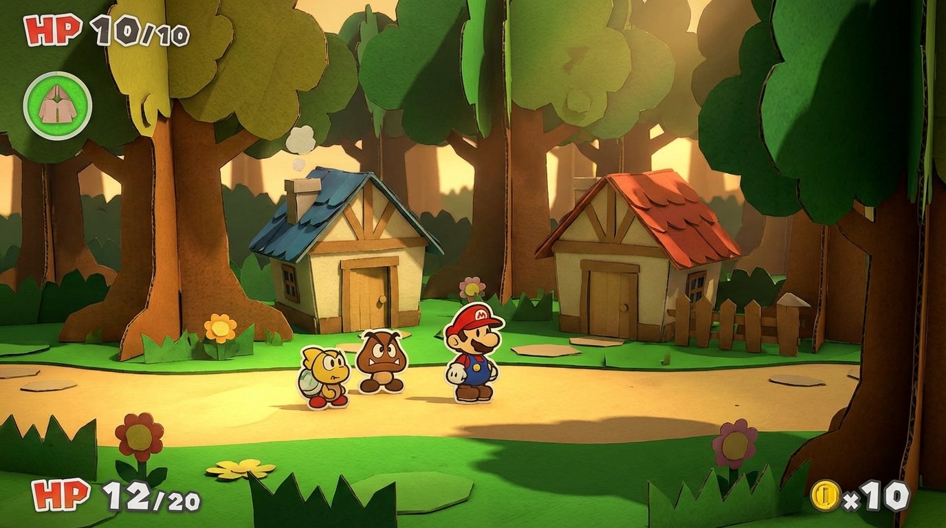 Paper Mario game screenshot