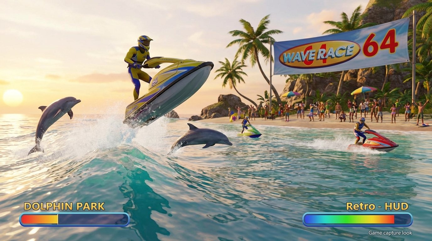 Wave Race 64 game screenshot
