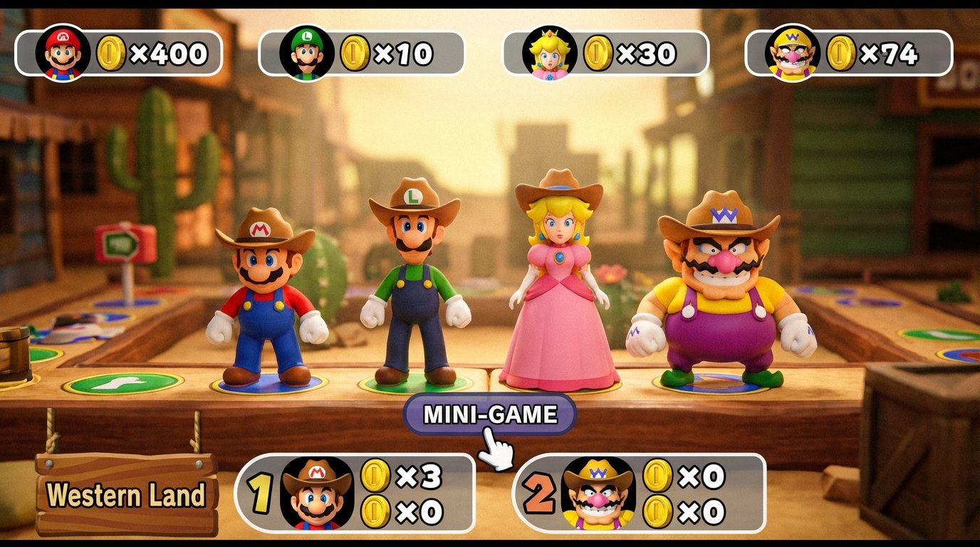Mario Party 2 game screenshot