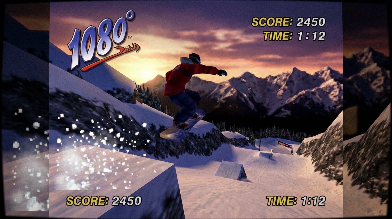 1080° Snowboarding game screenshot