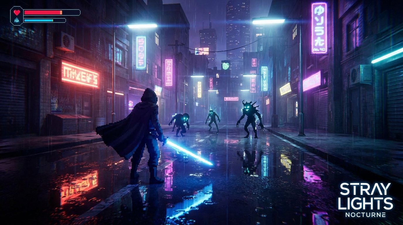 Stray Lights: Nocturne game screenshot