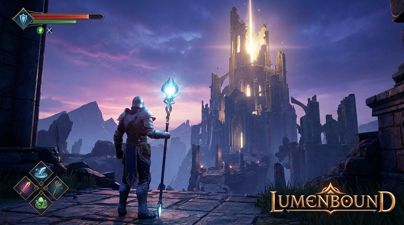 Lumenbound game screenshot