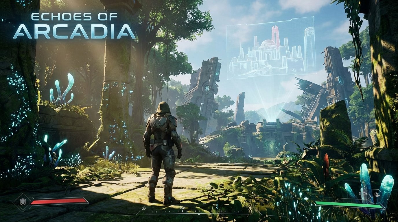 Echoes of Arcadia game screenshot