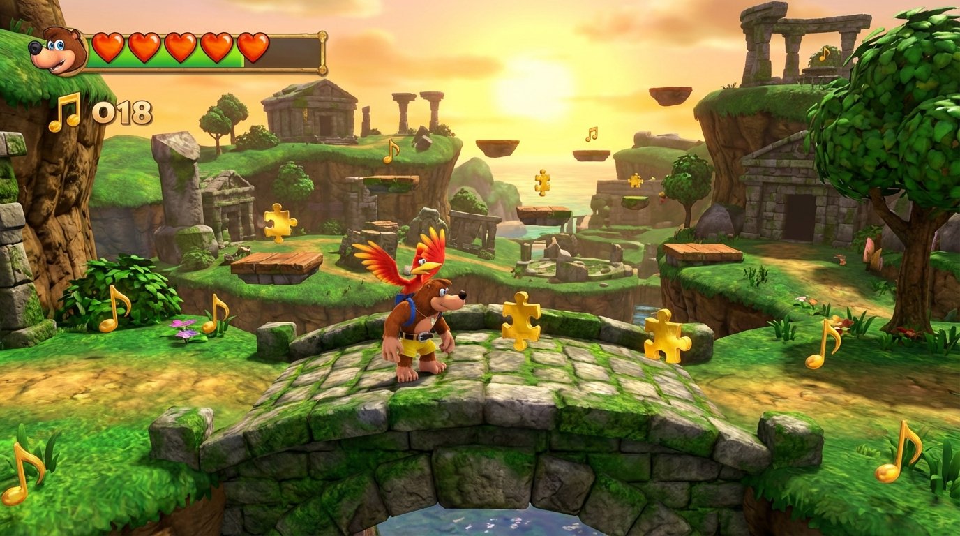 Banjo-Kazooie game screenshot