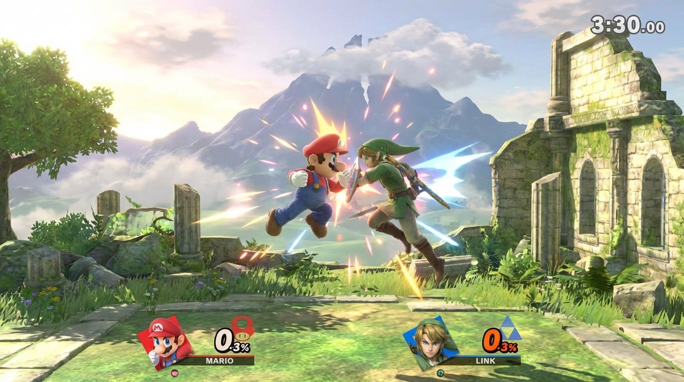 Super Smash Bros. game screenshot