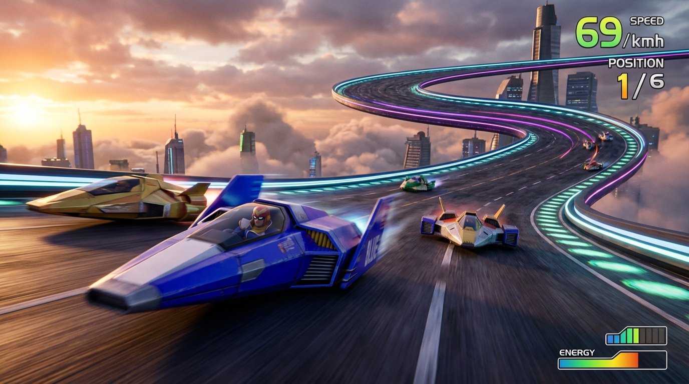 F-Zero X game screenshot