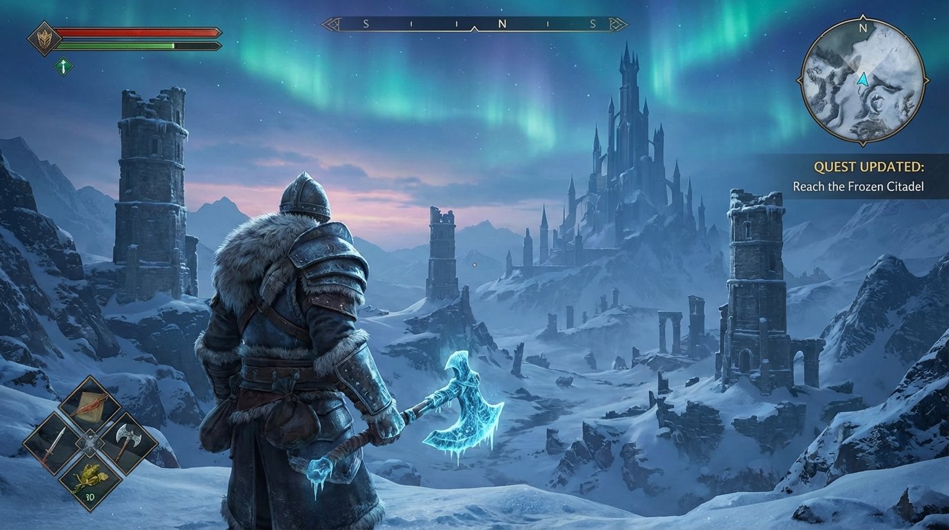 Frostborne game screenshot